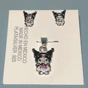 Sanrio Women's Silver and Black Jewellery